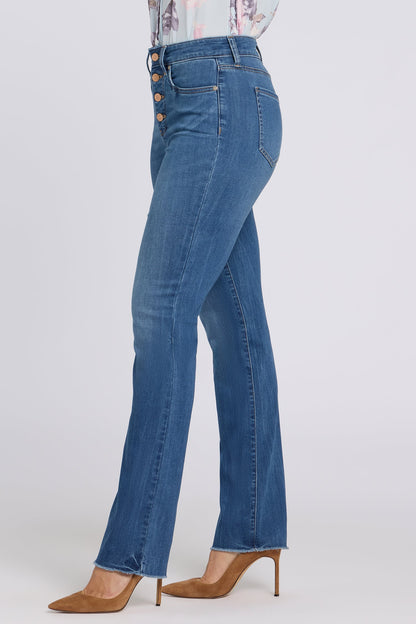 Marilyn Straight Jeans In Petite - Wild River