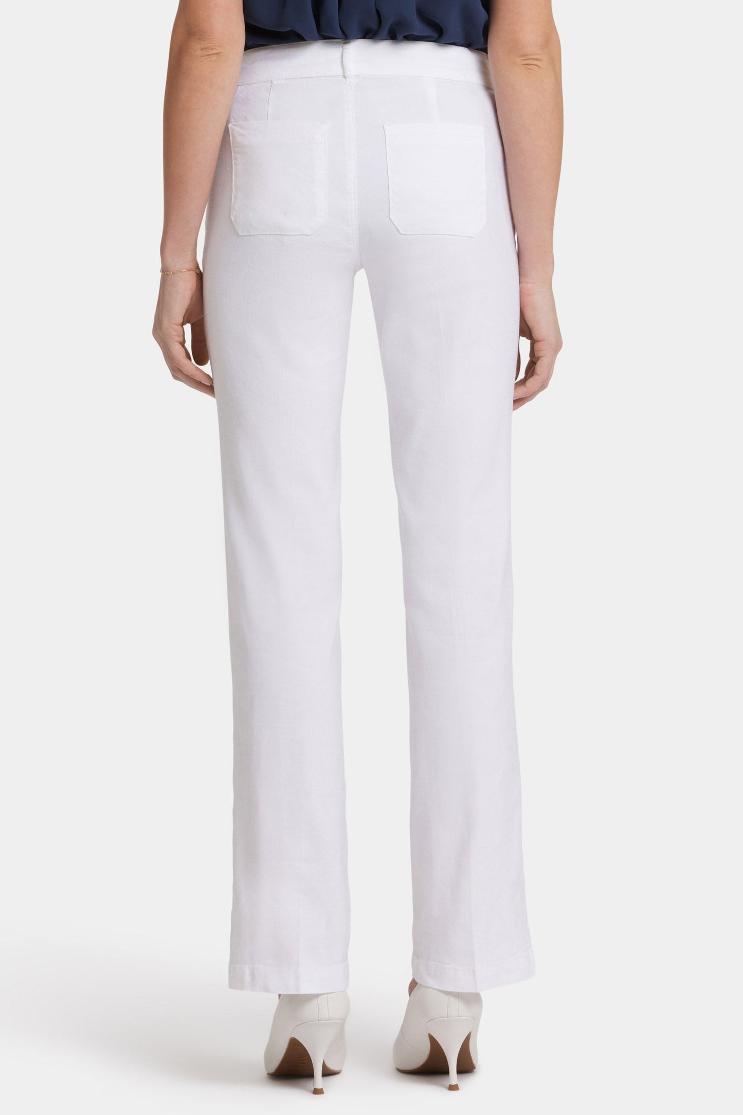 Trouser Pants In Petite - Optic White