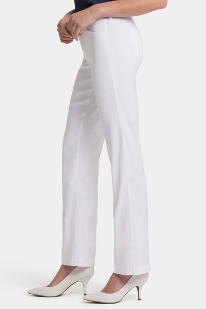 Trouser Pants In Petite - Optic White