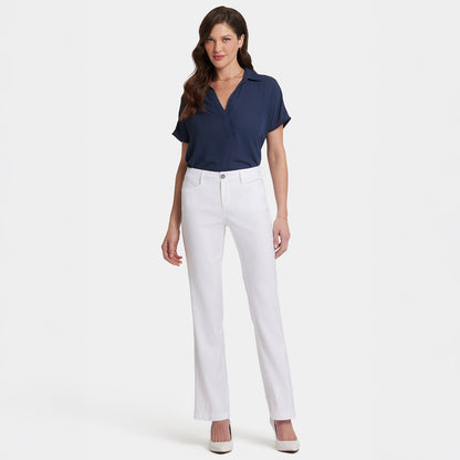 Trouser Pants In Petite - Optic White