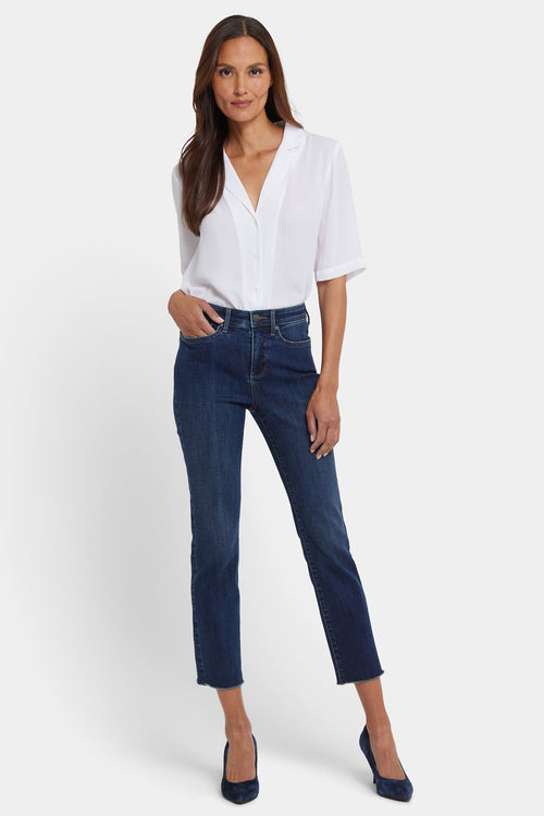 Sheri Slim Ankle Jeans In Petite - Louvre Sapphire