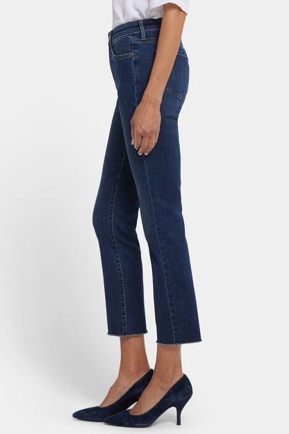 Sheri Slim Ankle Jeans In Petite - Louvre Sapphire