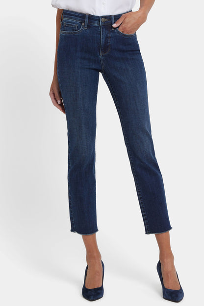Sheri Slim Ankle Jeans In Petite - Louvre Sapphire