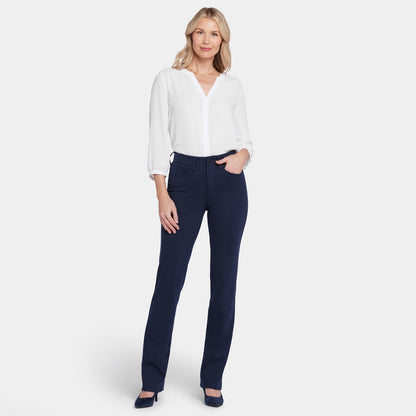 Marilyn Straight Pants In Petite - Oxford Navy