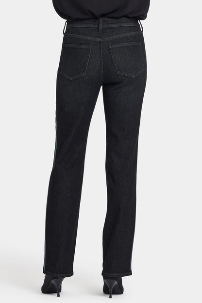 Marilyn Straight Jeans In Petite - French Nightfall