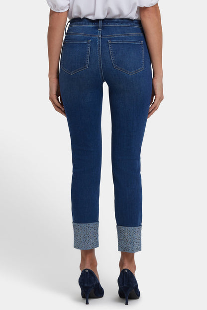 Sheri Slim Ankle Jeans In Petite - Vintage Lapis