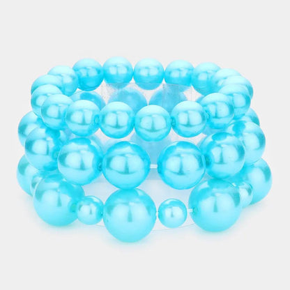 AQUA STACKABLE BRACELET