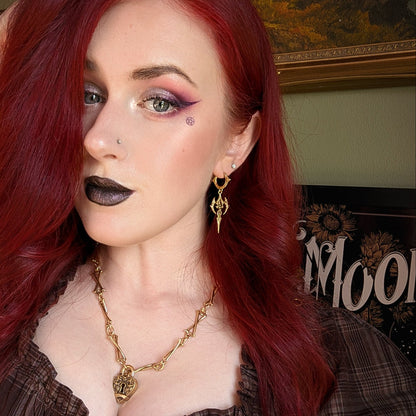 LONGINUS HALO PIERCER EARRINGS