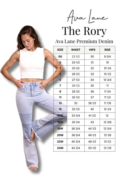 The Rory High-Rise Tummy Control Flare Jeans