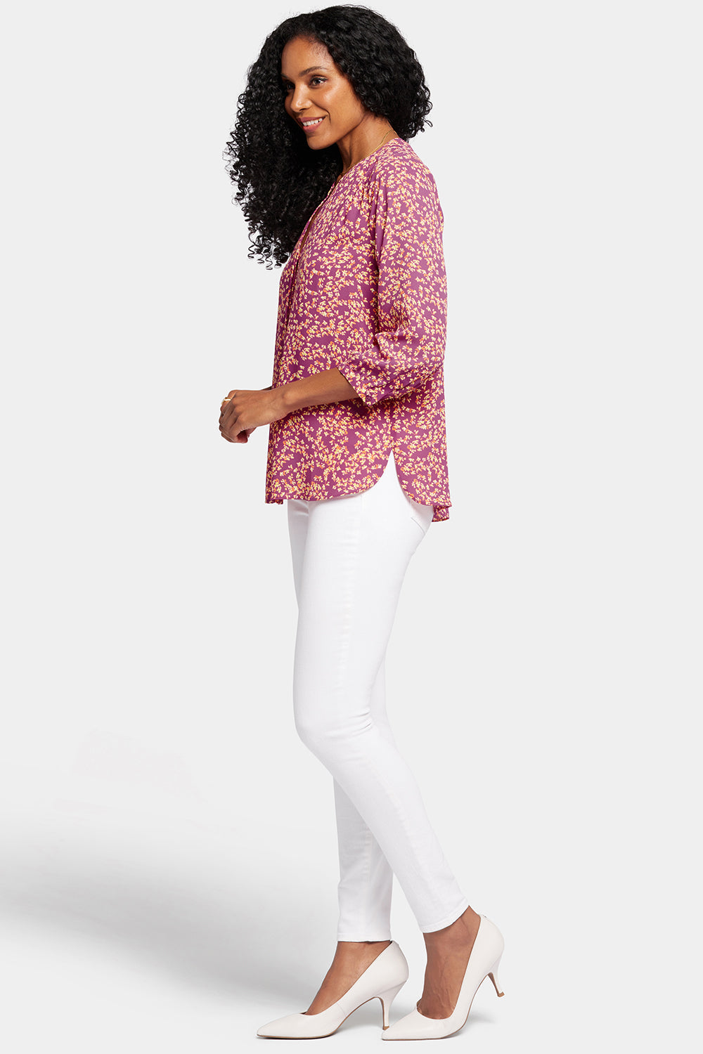 Pintuck Blouse - Claudia