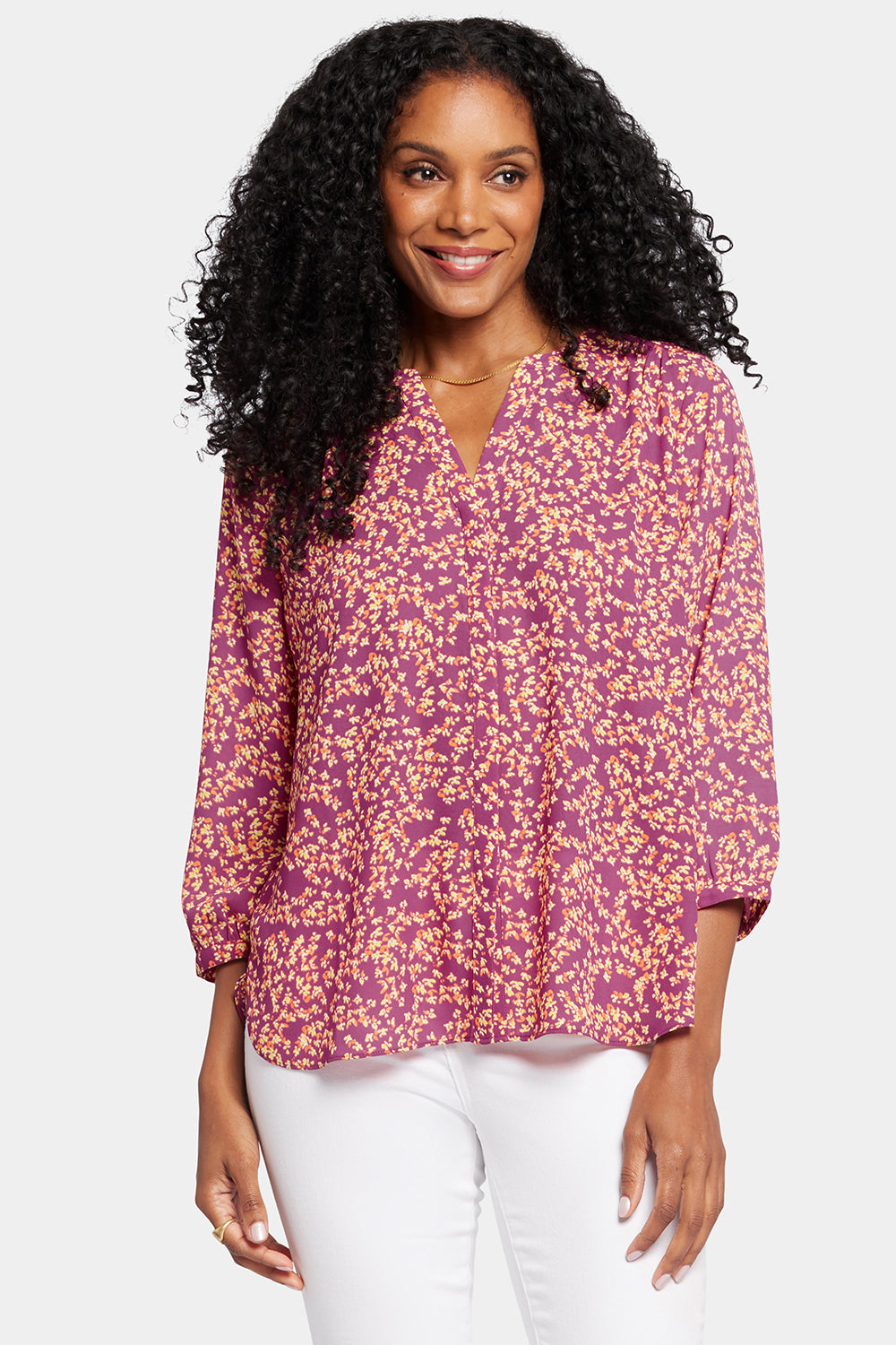 Pintuck Blouse - Claudia