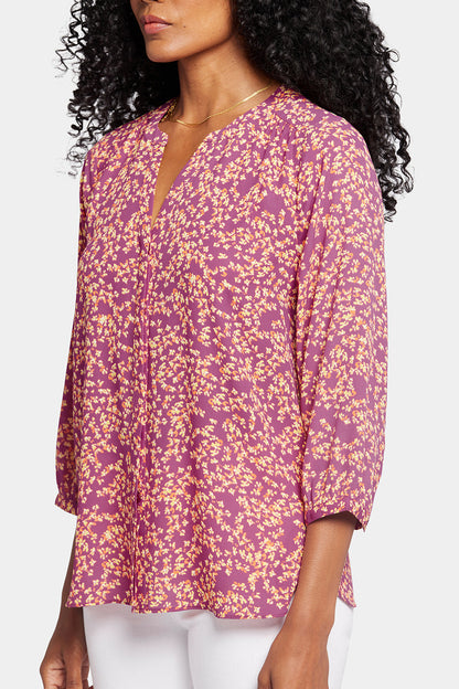 Pintuck Blouse - Claudia