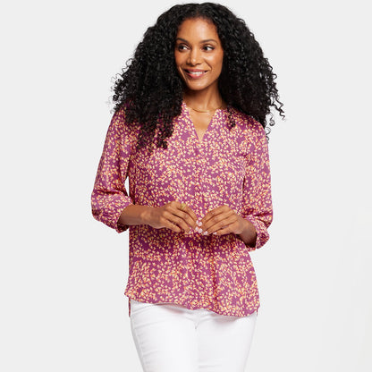Pintuck Blouse - Claudia