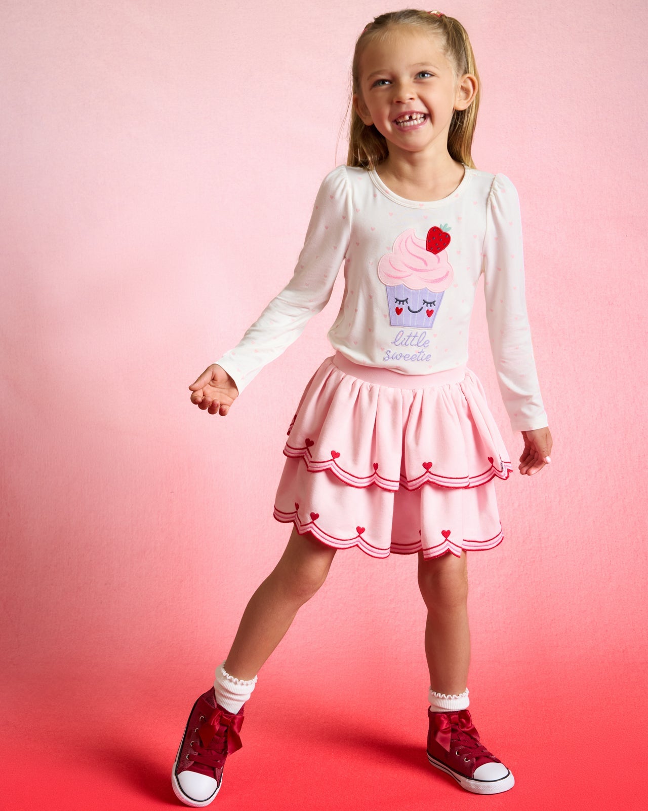 Little Sweetie Puff Sleeve Tee
