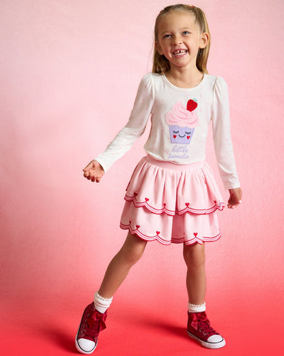 Little Sweetie Puff Sleeve Tee