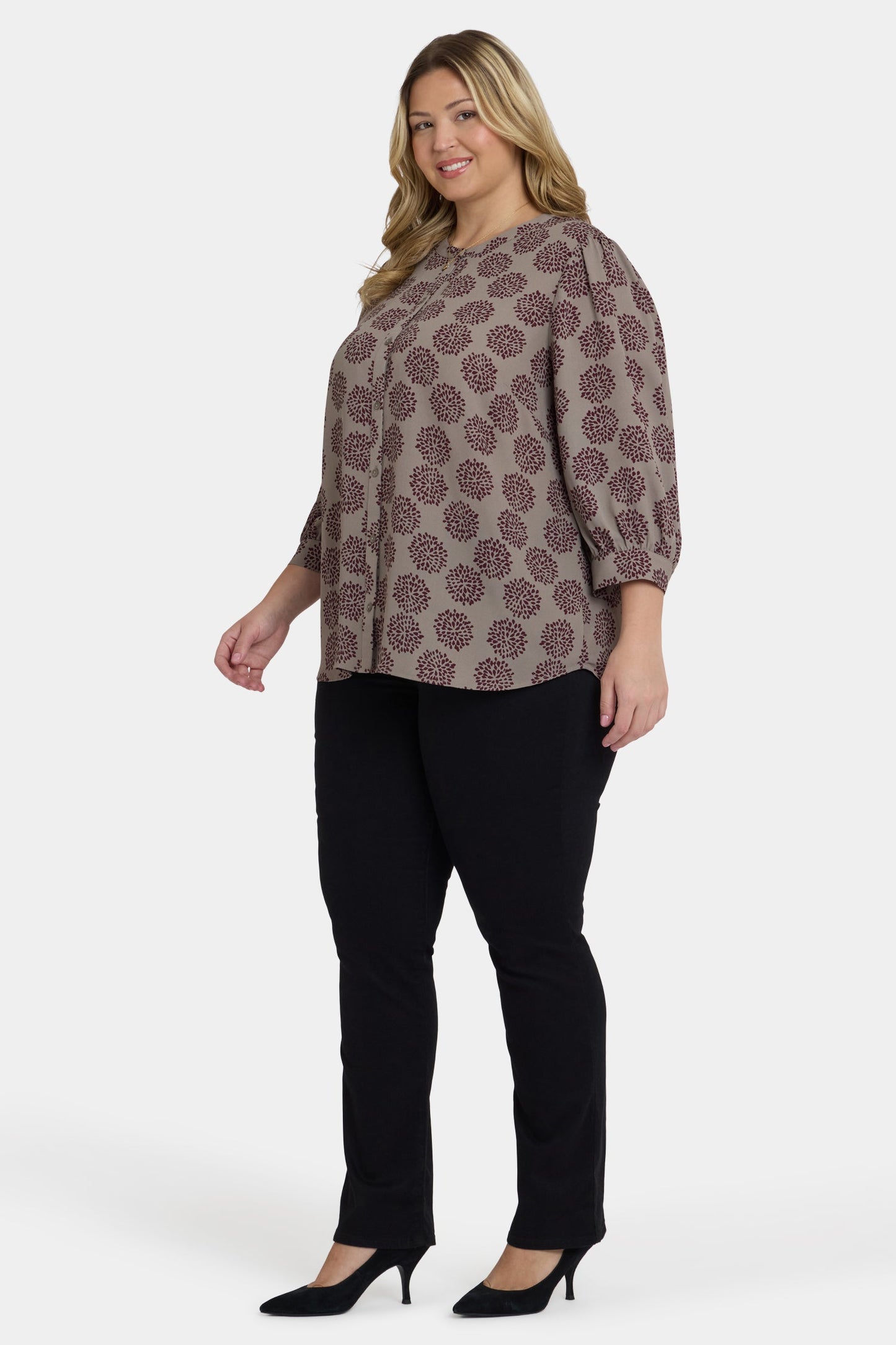 Bonnie Blouse In Plus Size - Valenton