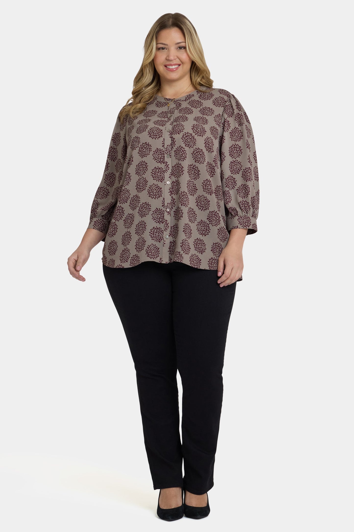 Bonnie Blouse In Plus Size - Valenton