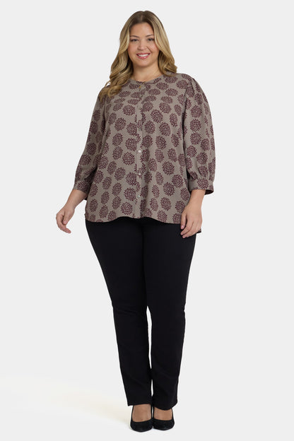 Bonnie Blouse In Plus Size - Valenton