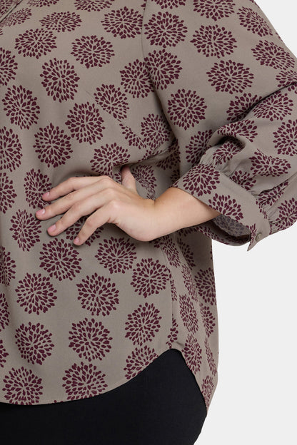 Bonnie Blouse In Plus Size - Valenton