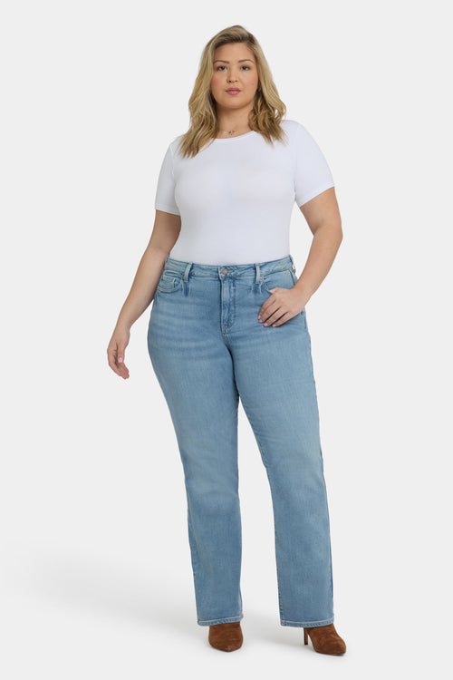 Barbara Bootcut Jeans In Plus Size - Majestic Dusk