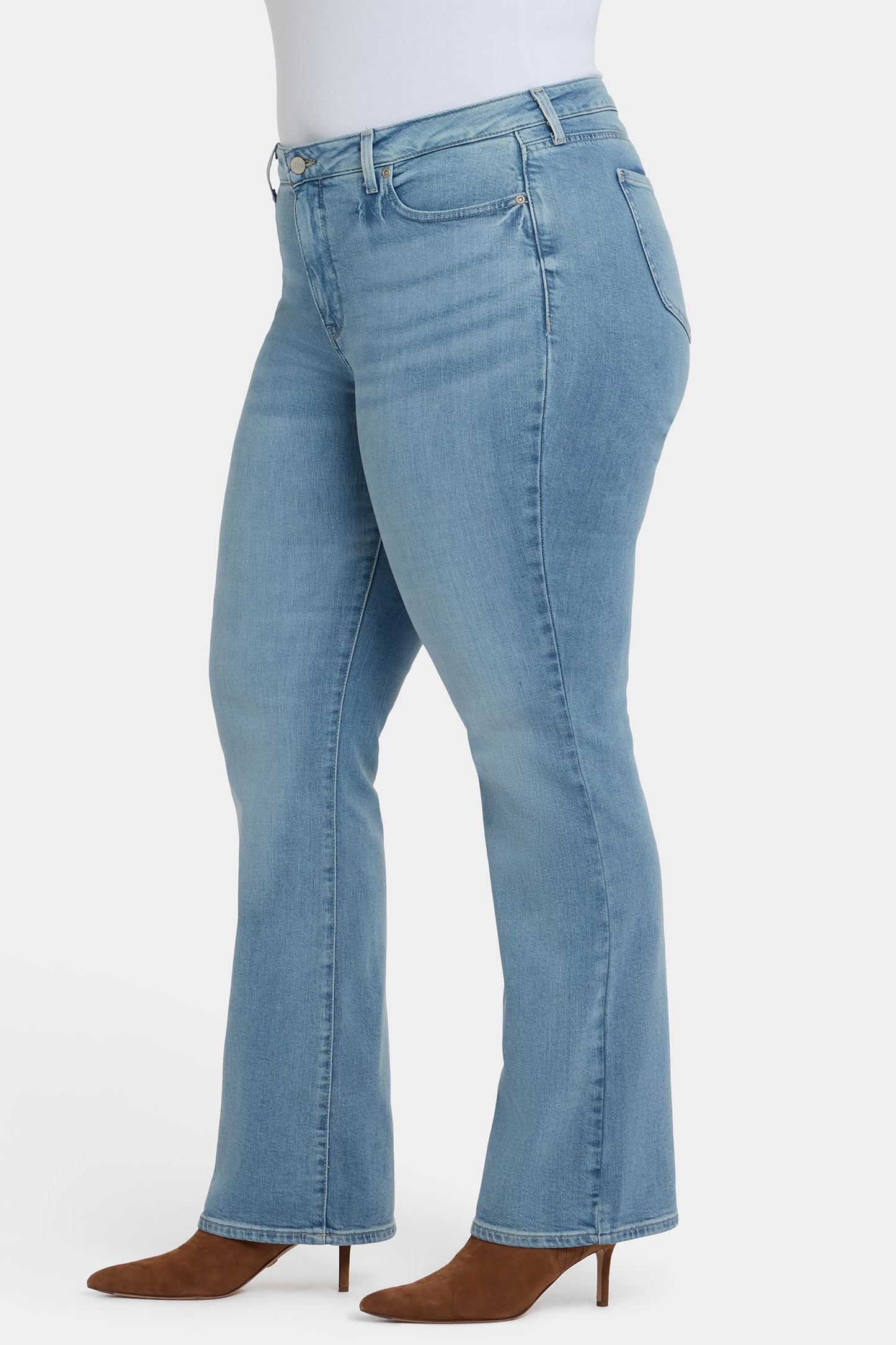 Barbara Bootcut Jeans In Plus Size - Majestic Dusk