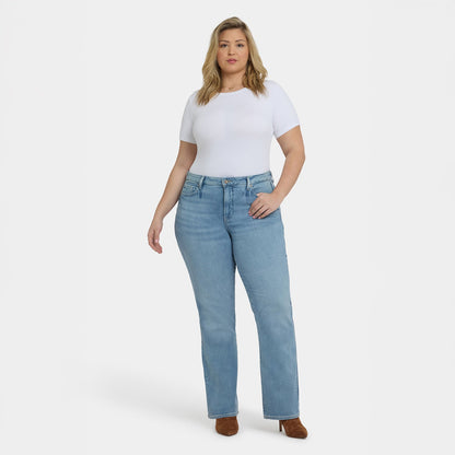 Barbara Bootcut Jeans In Plus Size - Majestic Dusk