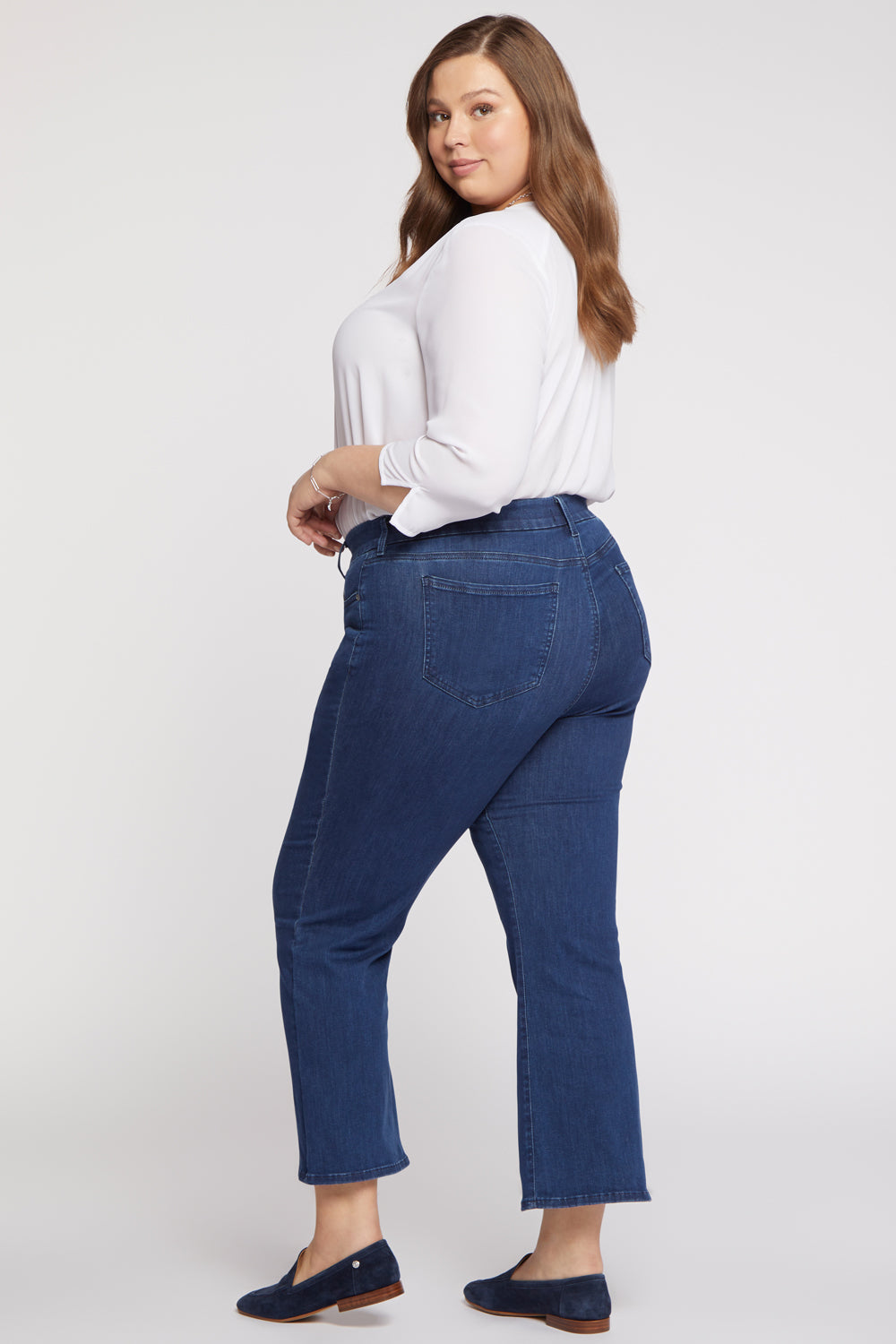 Waist-Match™ Relaxed Flared Jeans In Plus Size - Genesis