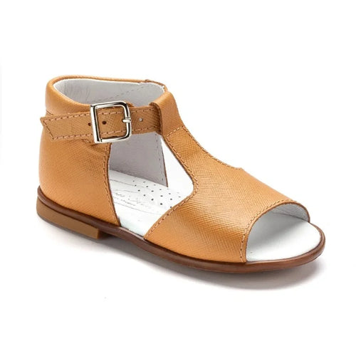 Yiyi - Tan Leather Baby's Toddler Sandal