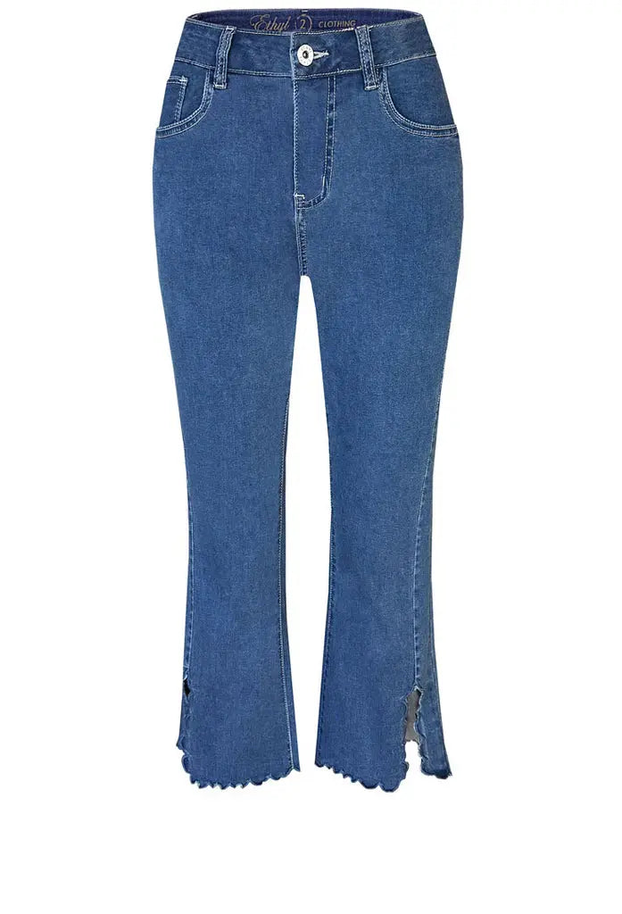 Ethyl Scalloped Edge Jean - Bridgewater