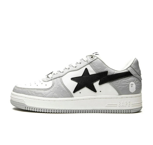 A Bathing Ape Bape Sta Low Grey Black