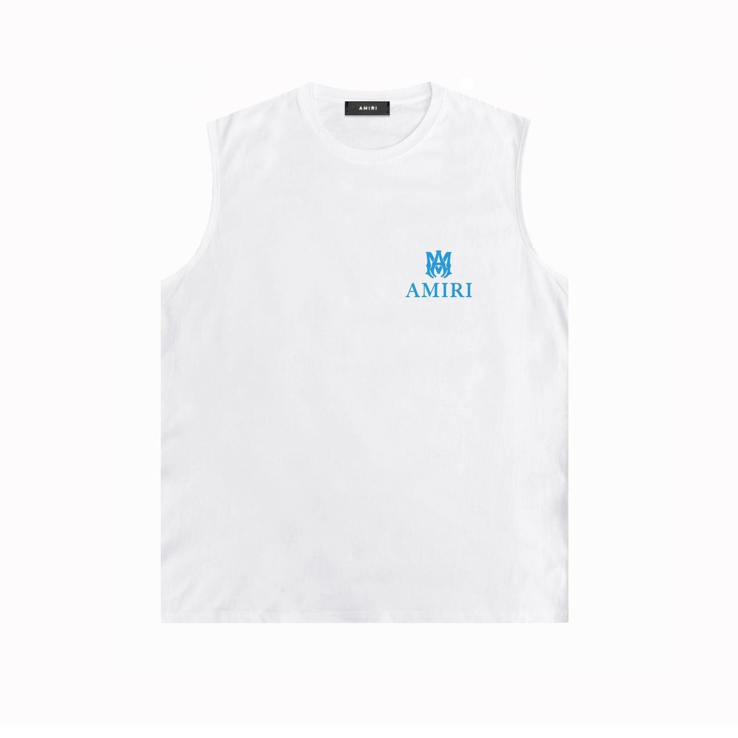 Amiri tank top small spider letter horizontal stripprinting