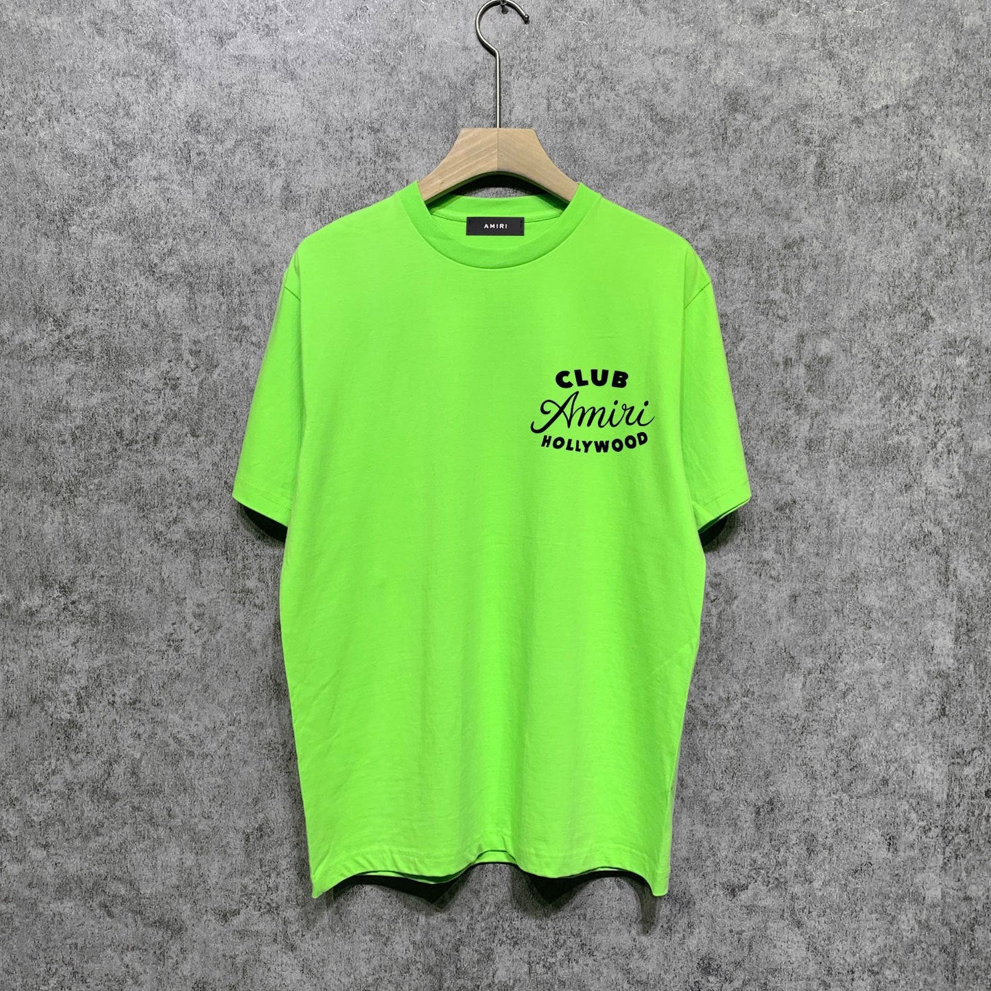 Amiri t shirts hollywood club printing short sleeve