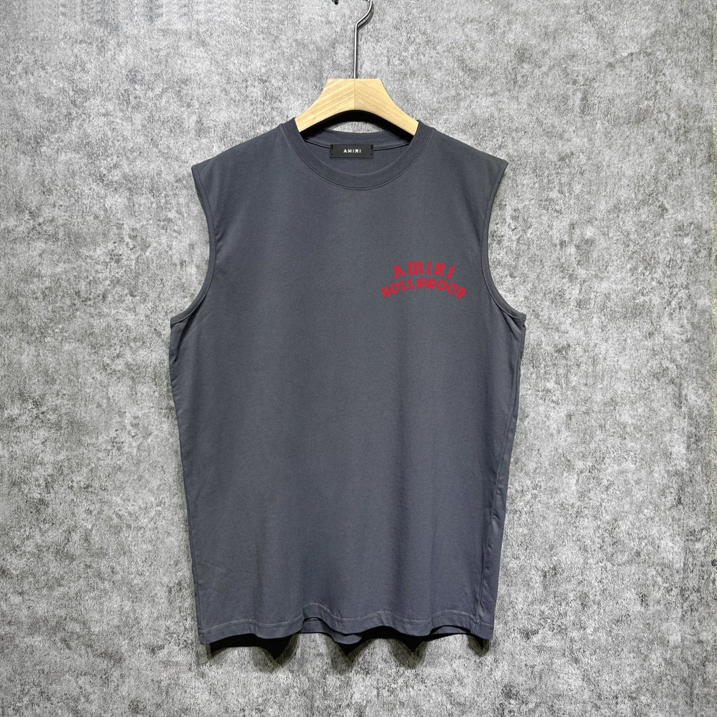 Amiri tank top hollywood pure letterprinting
