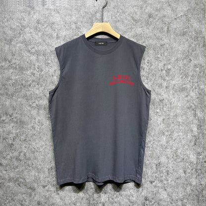 Amiri tank top hollywood pure letterprinting