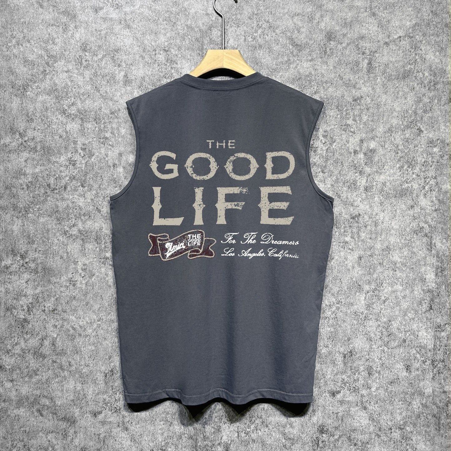 Amiri tank top letter printing