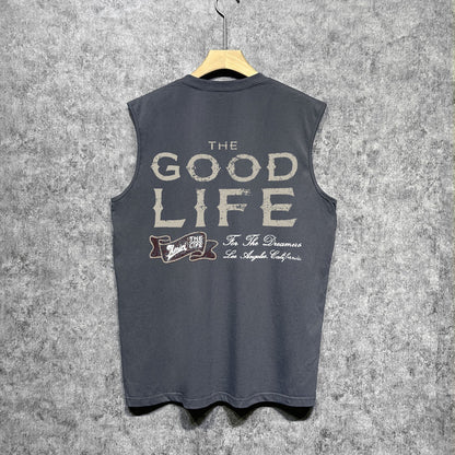 Amiri tank top letter printing