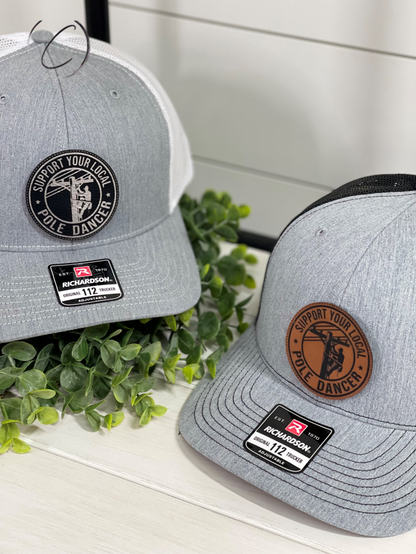 Adult Support Your Local Pole Dancer Patch Snapback Hat