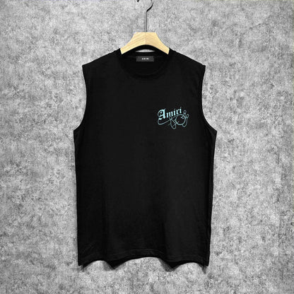 Amiri tank top bowling print