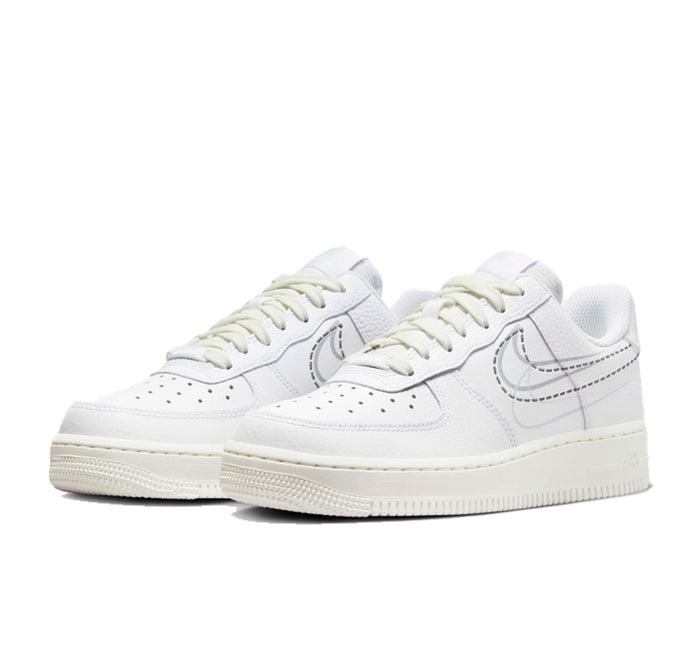Nike Air Force 1 Low Double Swoosh White Cream
