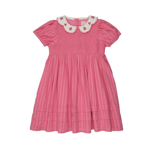 Analogie Downtown Dress-Ss - Fresh Pink