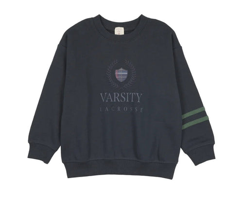Analogie Navy Fan Club Boys Sweatshirt Set Blogo