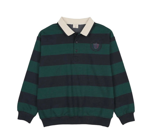 Analogie Varsity/Nv Grn Fan Club Polo Sweatshirt