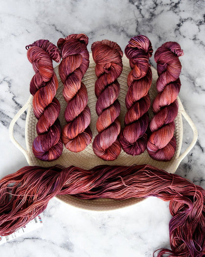 Destination Yarn fingering weight yarn Antelope Canyon