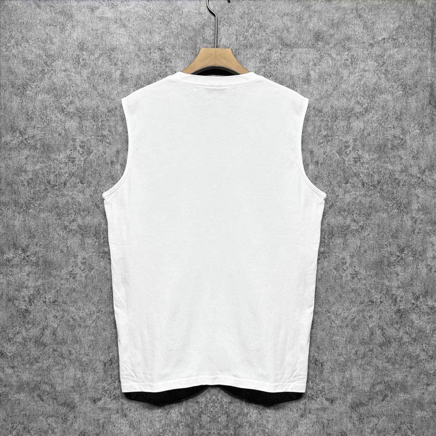 Amiri tank top black and white print