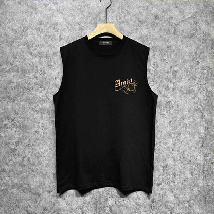 Amiri tank top bowling print