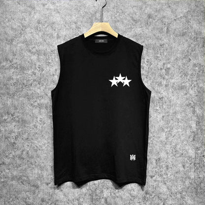 Amiri tank top five-star spider print