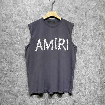 Amiri tank top mist star printing