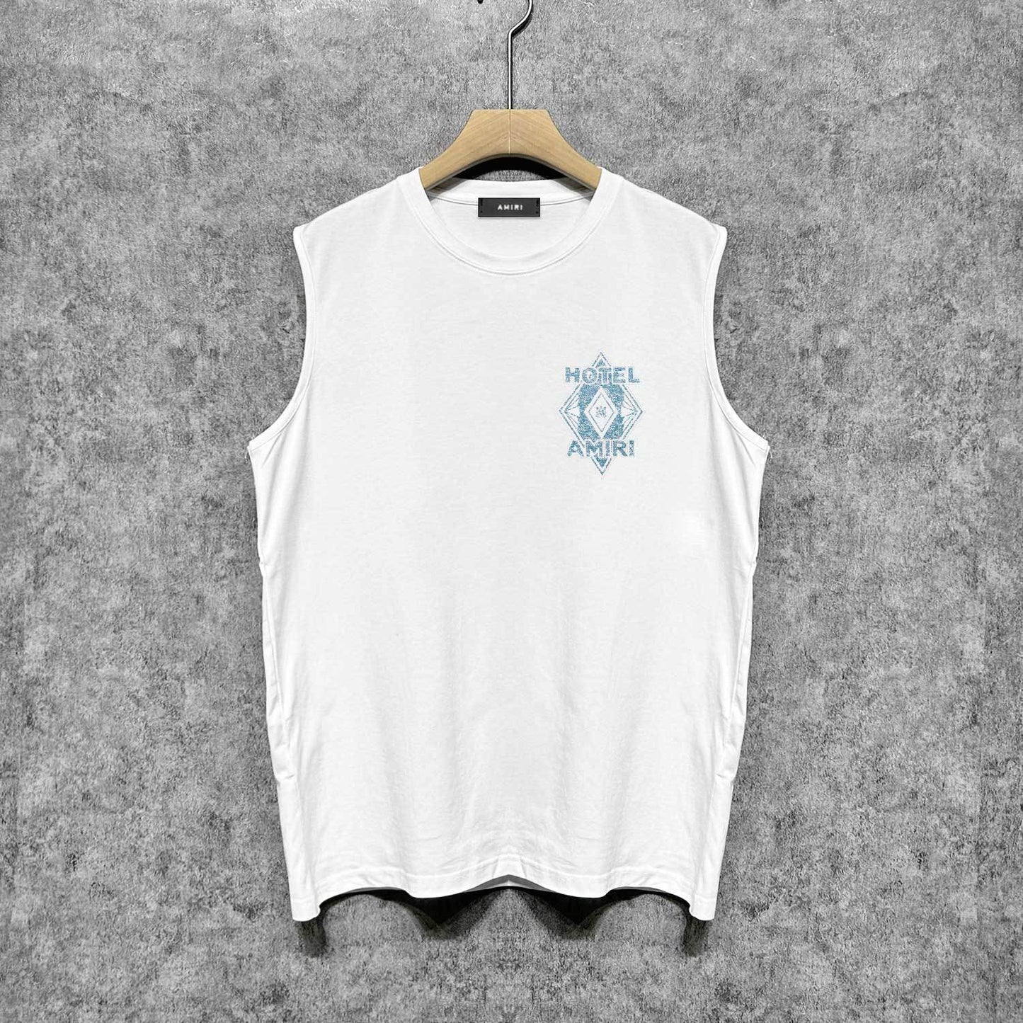 Amiri tank top medal set printing