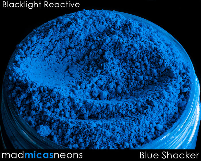 Blue Shocker Blue Neon Pigment