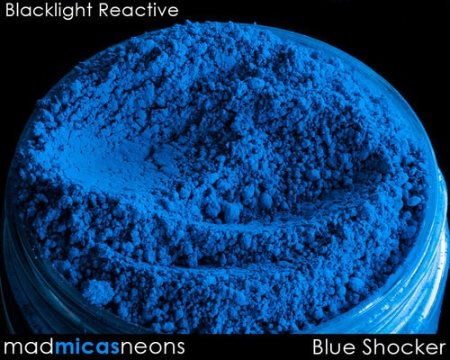 Blue Shocker Blue Neon Pigment